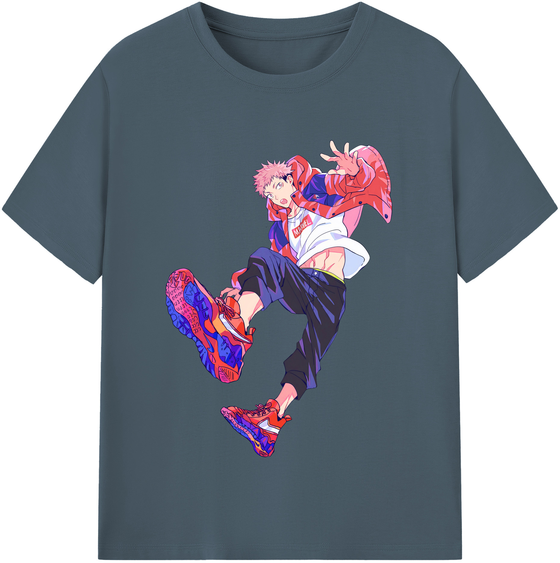 （画像用） 呪術廻戦 Jujutsu Kaisen 綿100％半袖Tシャツ（フロントプリント）
